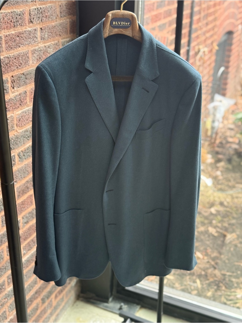 Ermenegildo Zegna 100% Cashmere Blazer Sport Coat – Blue – Size 54 (US 44) NWOT